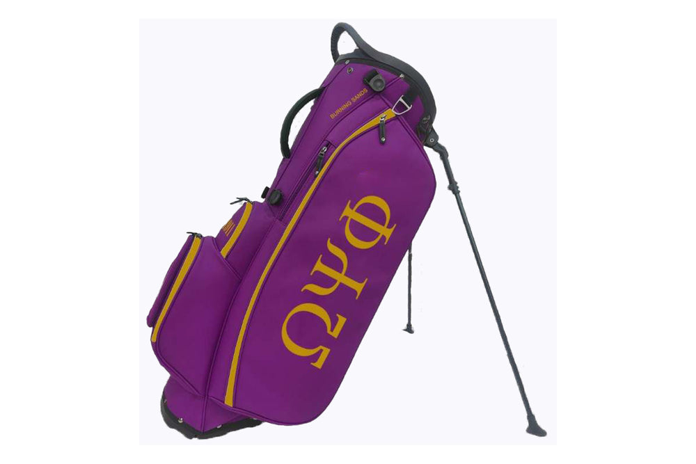 Omega Psi Phi Golf Stand Bag