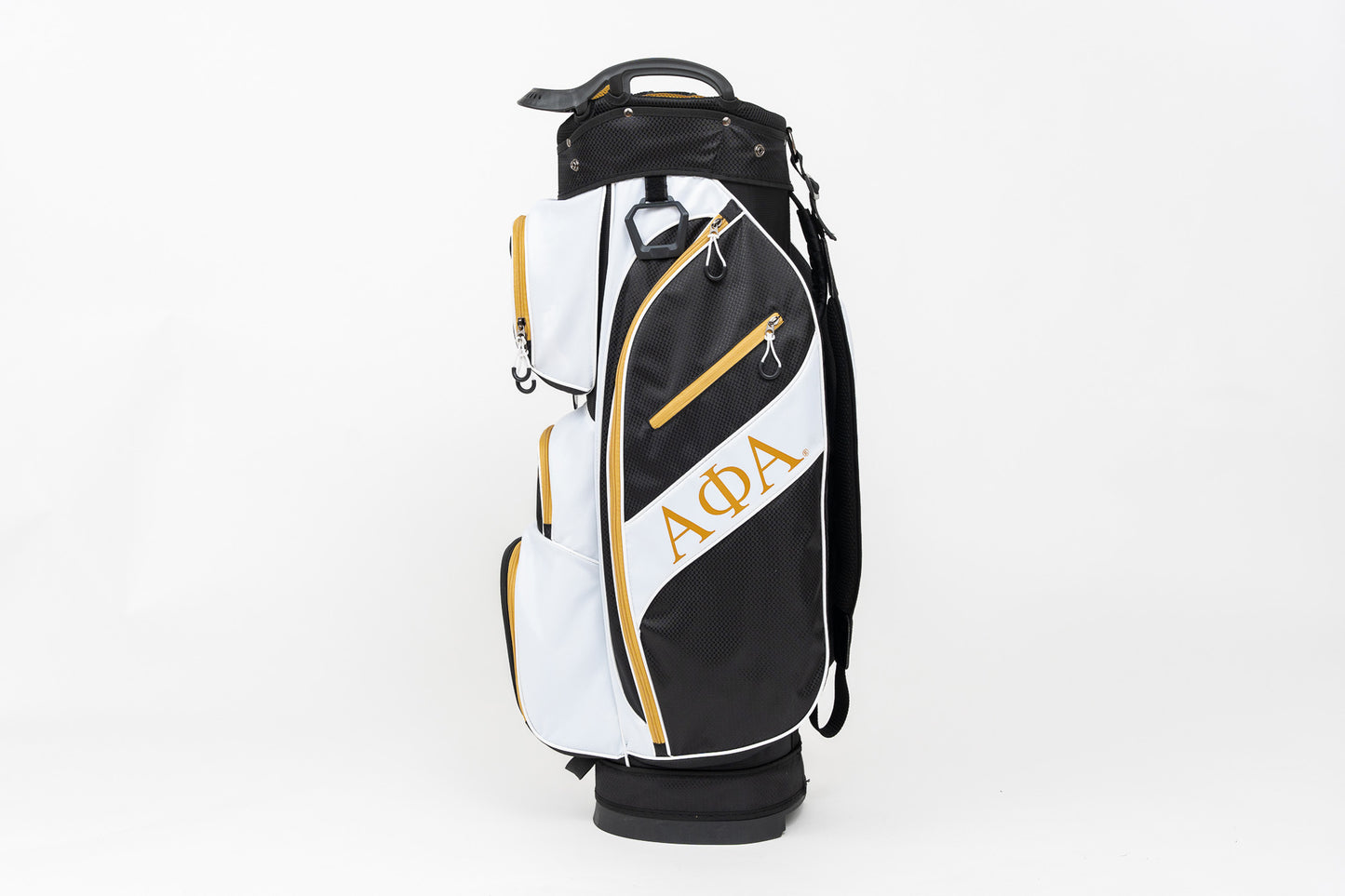 Alpha Phi Alpha White Cart Golf Bag