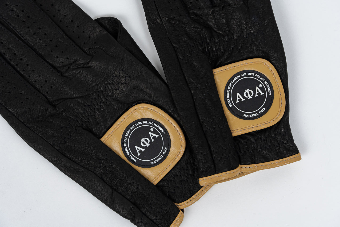 Alpha Phi Alpha Black Golf Gloves (Left Hand Gloves)