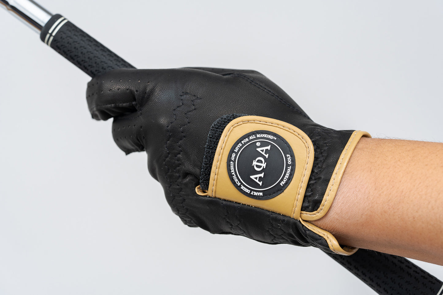 Alpha Phi Alpha Black Golf Gloves (Left Hand Gloves)