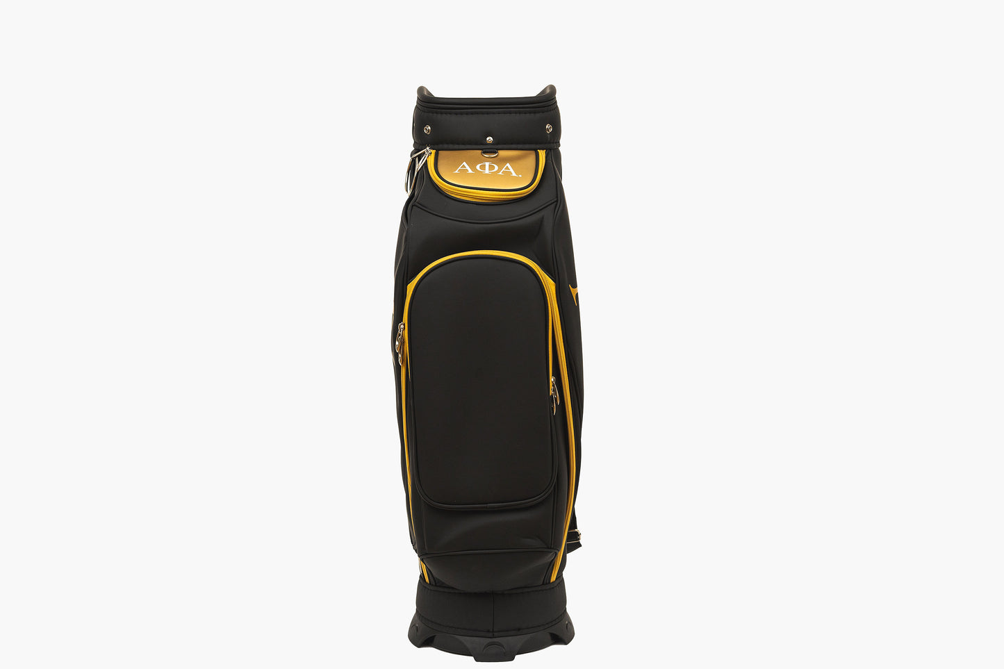 Alpha Phi Alpha Black Golf Staff Bag