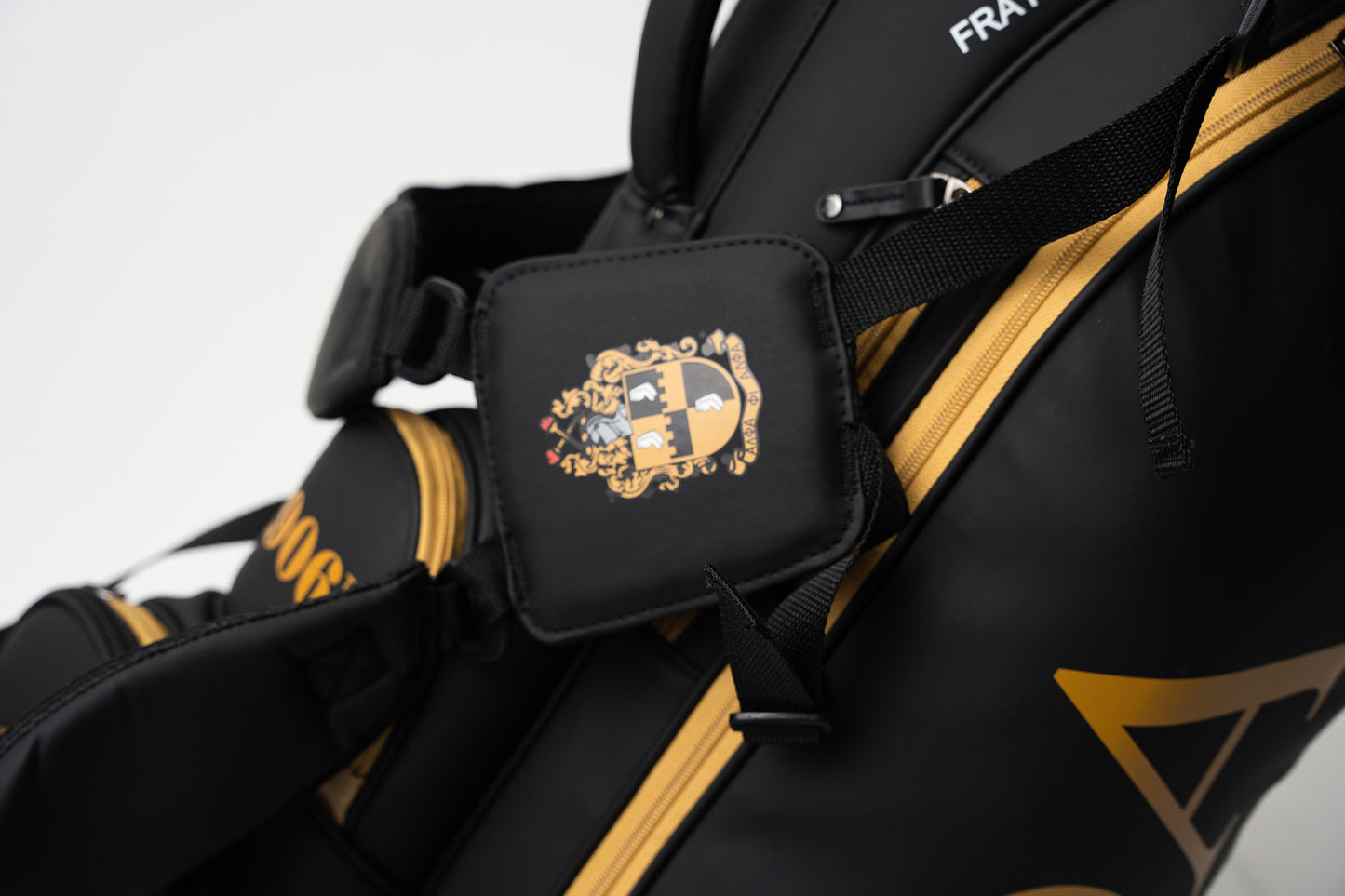 Alpha Phi Alpha Black Golf Stand Bag