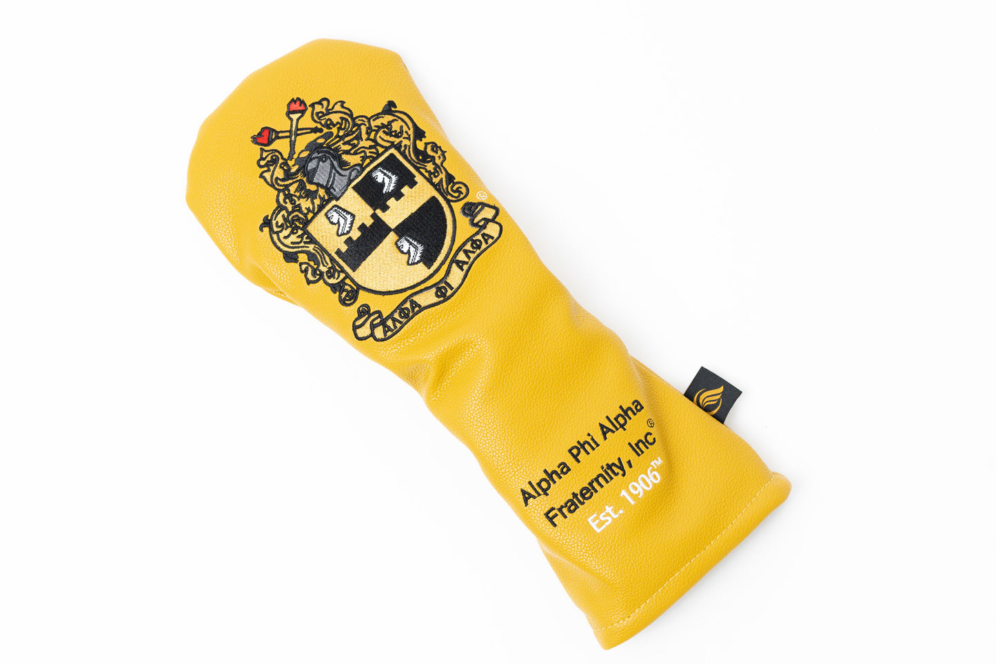 Alpha Phi Alpha Old Gold Golf Covers (Set of 3)