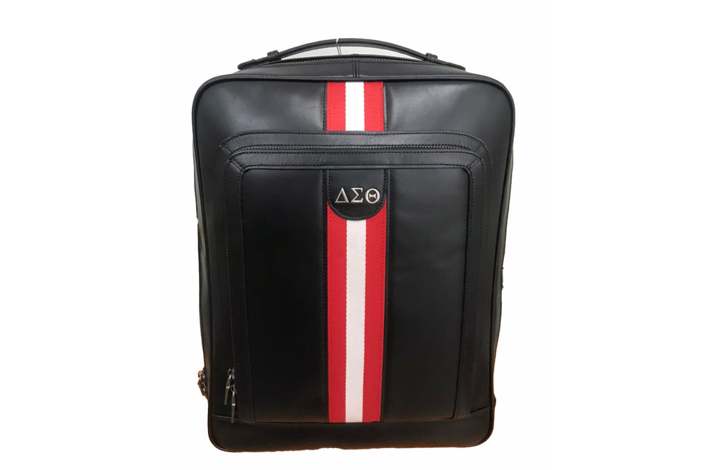 Delta Sigma Theta Leather Backpack