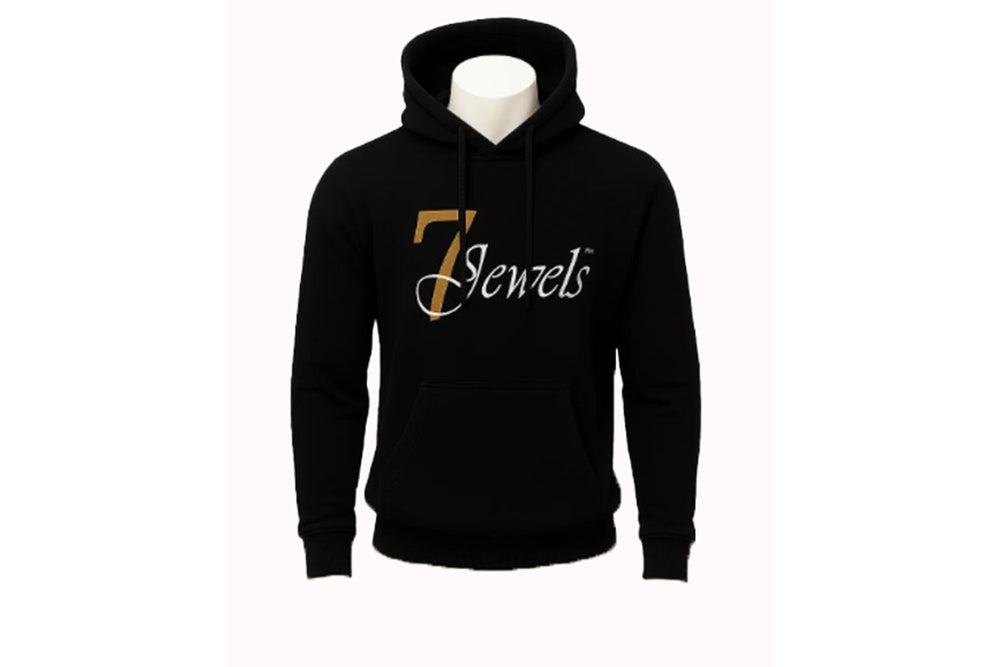 Alpha Phi Alpha 7 Jewels Black Hoodie