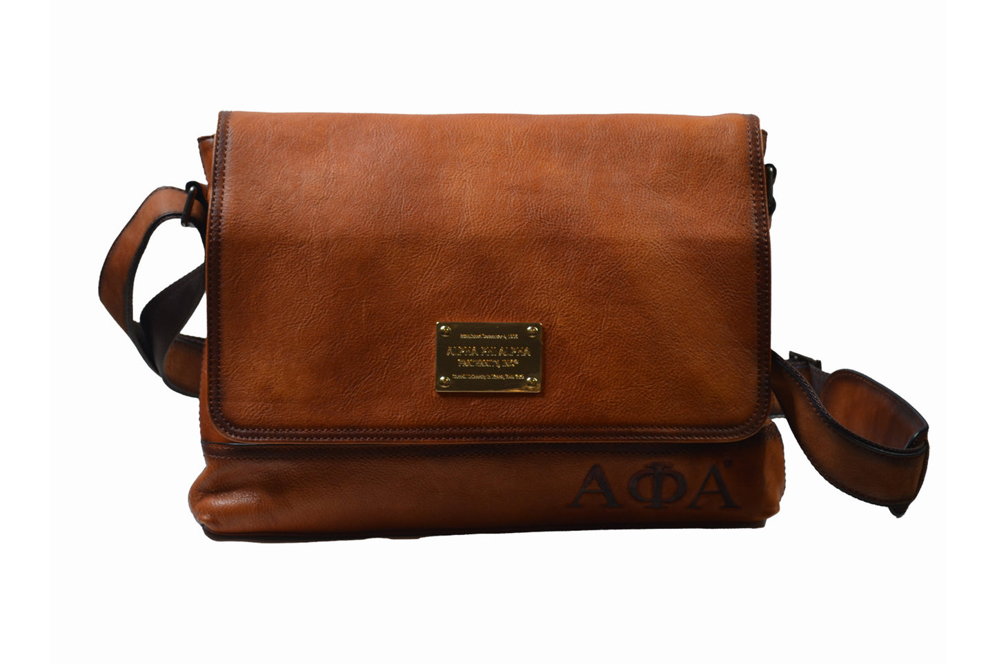 
                  
                    Alpha Phi Alpha Brown Messenger Bag
                  
                