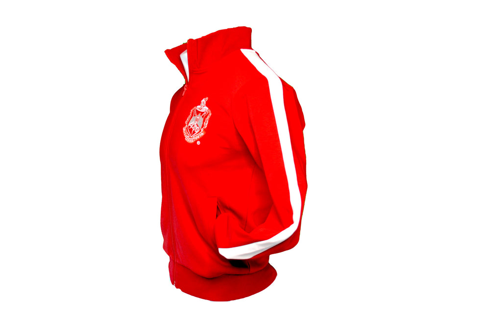 
                  
                    Delta Sigma Theta Red/White Jacket
                  
                