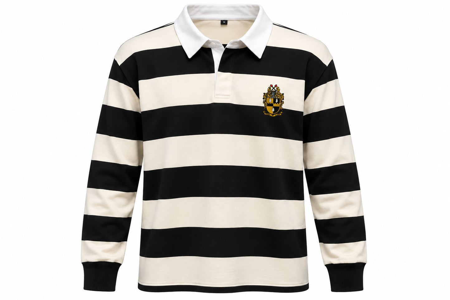 
                  
                    Alpha Phi Alpha Striped Rugby
                  
                