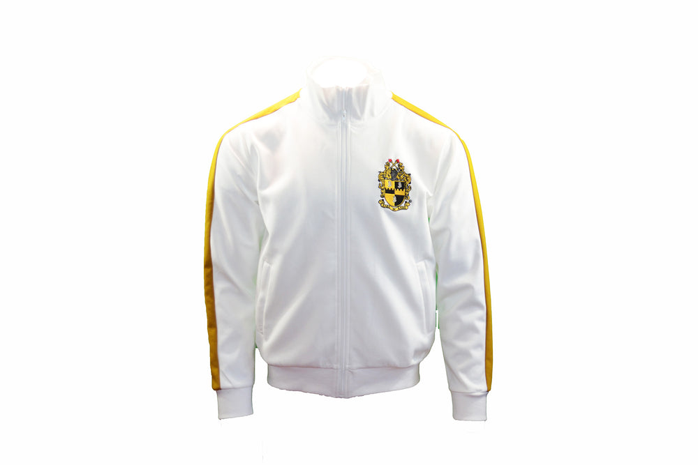 Alpha Phi Alpha White Track Jacket