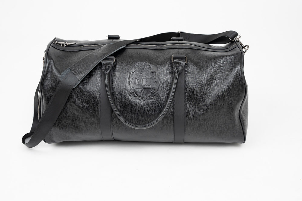 alpha phi alpha leather backpack Alpha Phi Alpha Black Duffle Bag – Burning Sands
