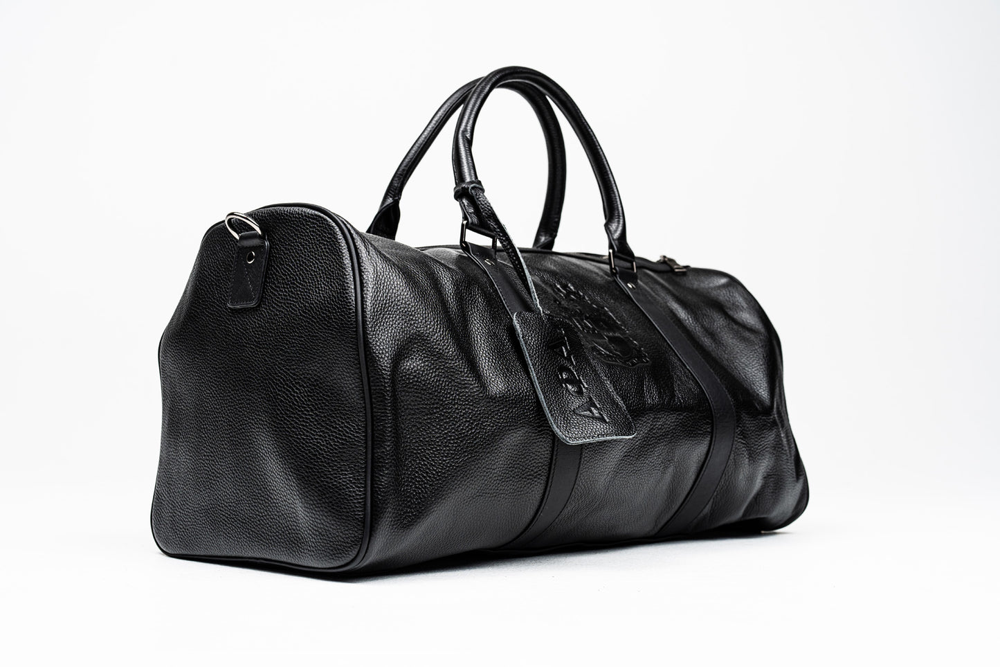 alpha phi alpha leather backpack Alpha Phi Alpha Black Duffle Bag – Burning Sands