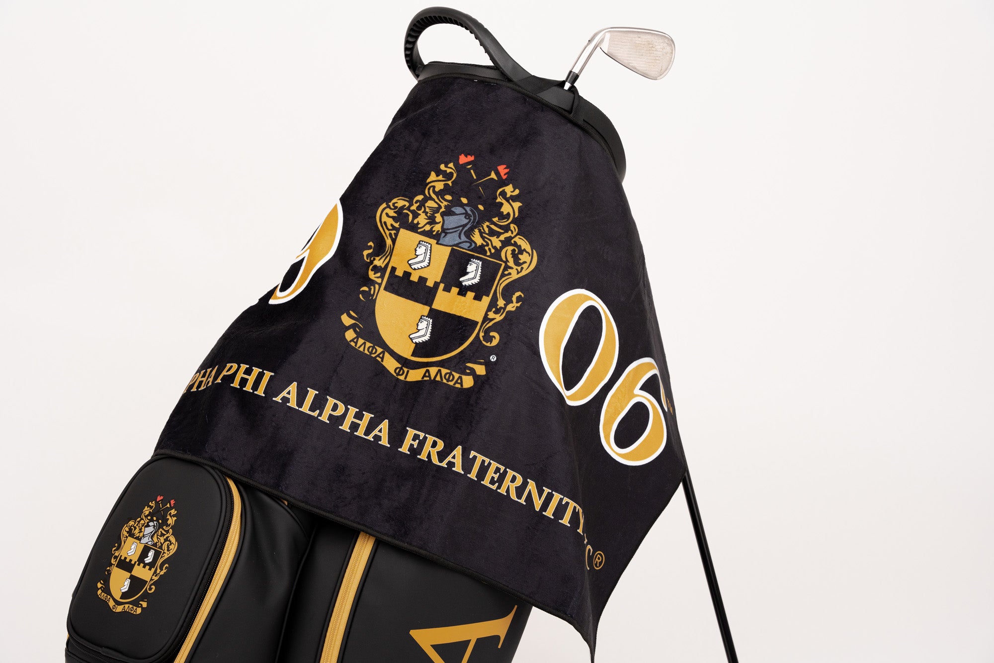 Alpha Phi Sorority Retro Beach Towel - Extra Large Microfiber Plush Blanket - View #9