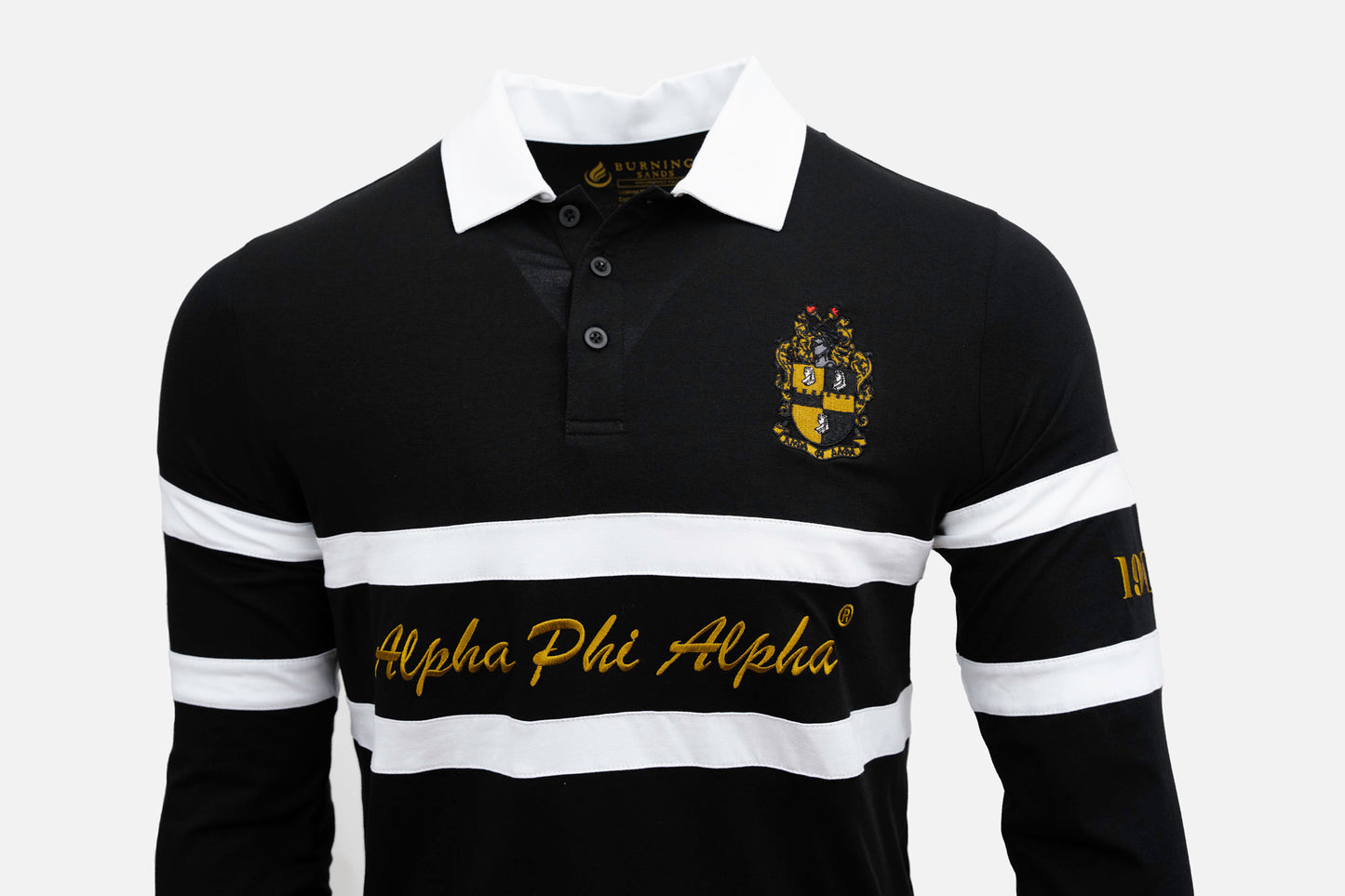 
                  
                    Alpha Phi Alpha Rugby Shirt
                  
                