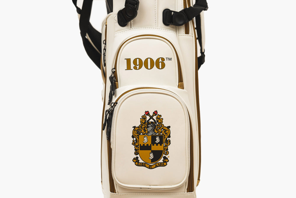 
                  
                    Alpha Phi Alpha White Golf Stand Bag
                  
                