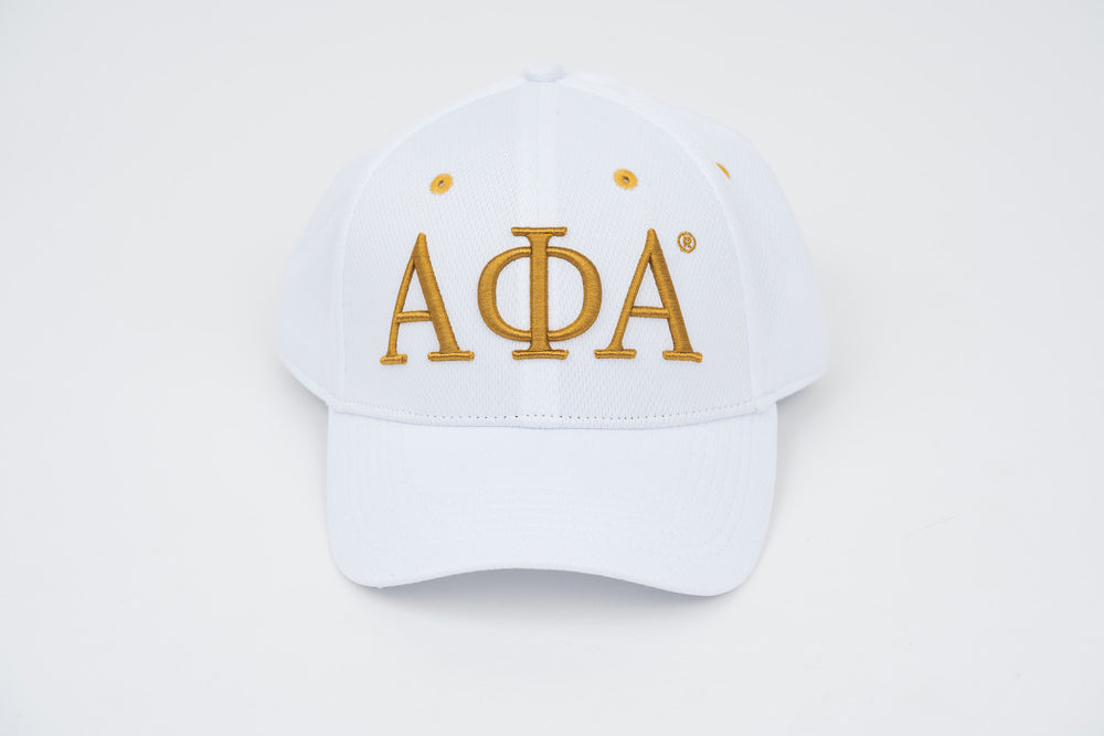 Alpha Phi Alpha White Golf Hat